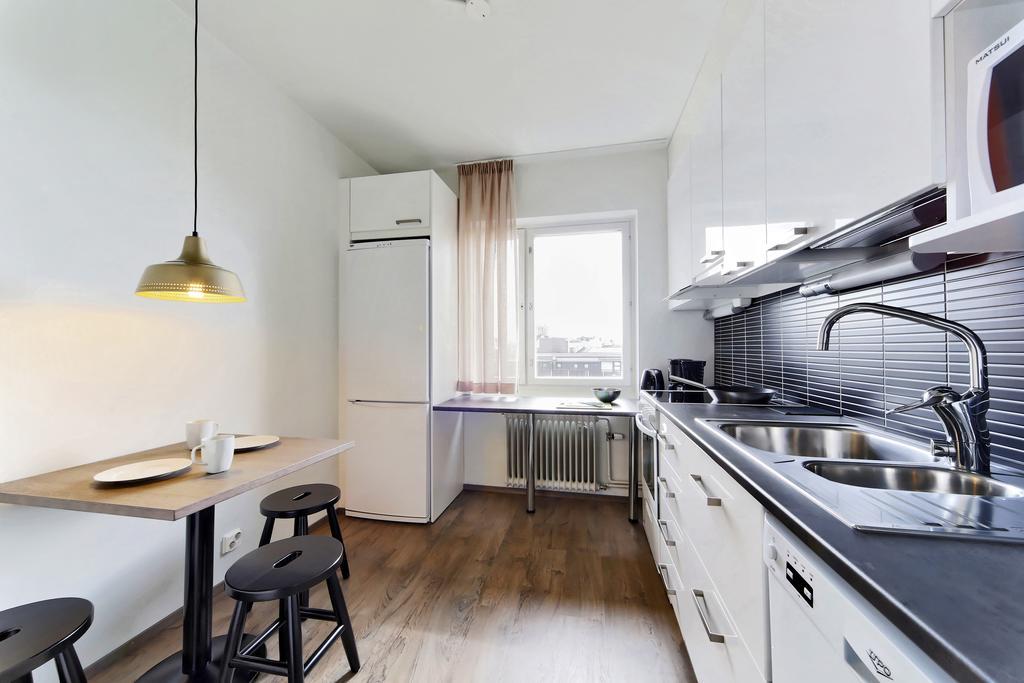 Forenom Serviced Apartments Helsinki Lapinlahdenkatu Oda fotoğraf