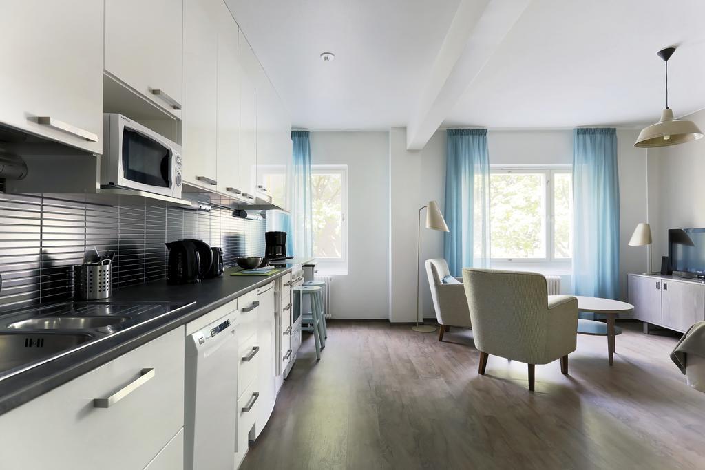 Forenom Serviced Apartments Helsinki Lapinlahdenkatu Oda fotoğraf